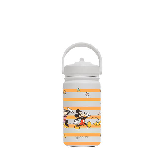 Garrafa Térmica Mini + Ebook - Mickey e Amigos - Passeio nas Listras