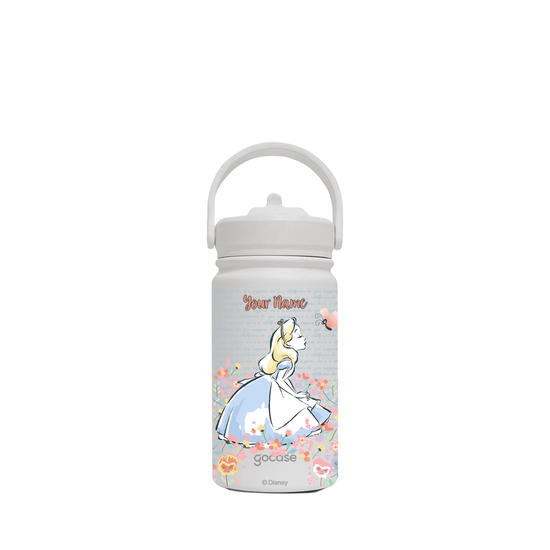Insulated Water Bottle Mini + Ebook - Garrafa Térmica Mini + Ebook - Alice no Jardim