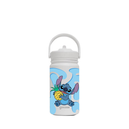 Garrafa Térmica Mini - Lilo & Stitch - Abacaxi Groovy