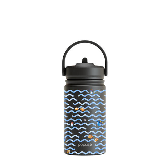 Garrafa Térmica Mini + Ebook - Oceano do Nemo