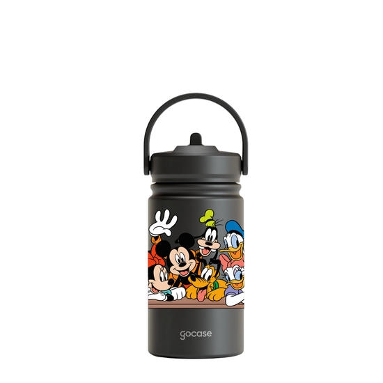 Garrafa Térmica Mini + Ebook - Mickey e Amigos - Mickey And All Friends