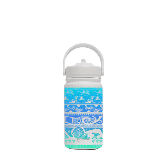 Garrafa Térmica Mini + Ebook - Moana - Traços Maori