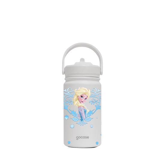 Garrafa Térmica Mini + Ebook - Frozen - Elsa no Gelo