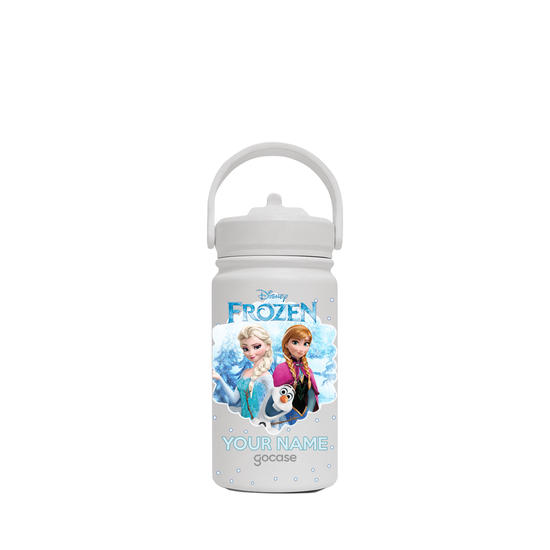 Insulated Water Bottle Mini + Ebook - Garrafa Térmica Mini + Ebook - Frozen - Floco de Neve