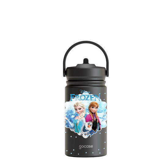 Garrafa Térmica Mini + Ebook - Frozen - Floco de Neve