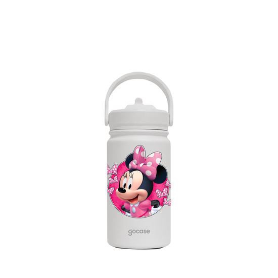 Garrafa Térmica Mini + Ebook - Minnie Mouse - Clássica