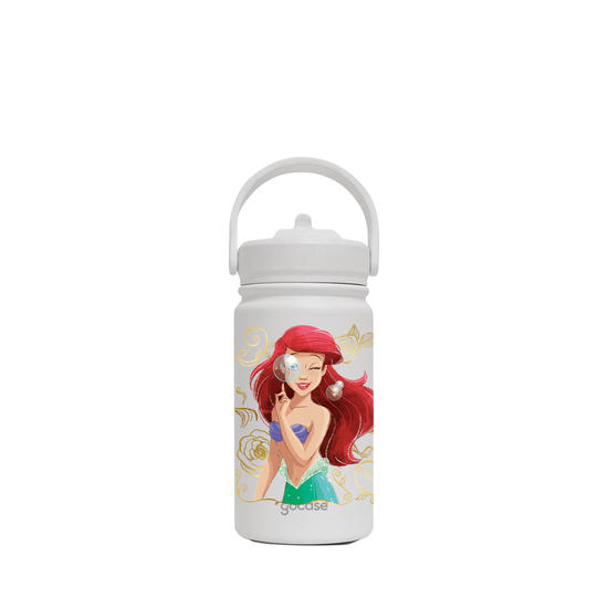 Garrafa Térmica Mini + Ebook - Princesas Gold