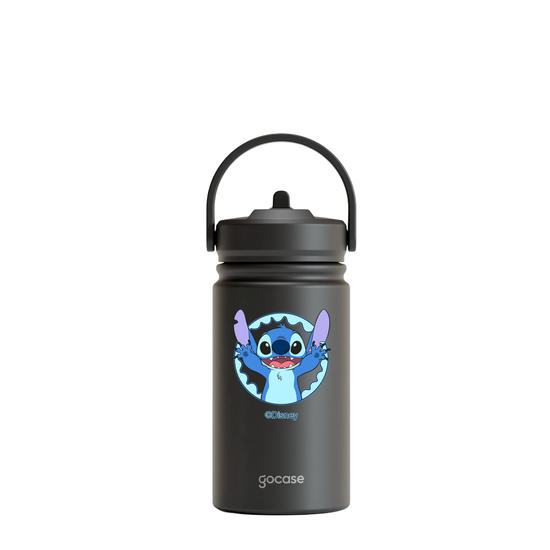 Garrafa Térmica Mini + Ebook - Lilo & Stitch - Cute Sticth