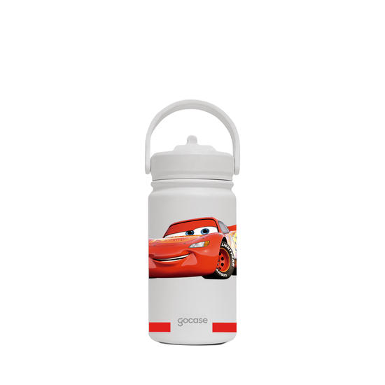 Garrafa Térmica Mini + Ebook - Carros - McQueen Classic