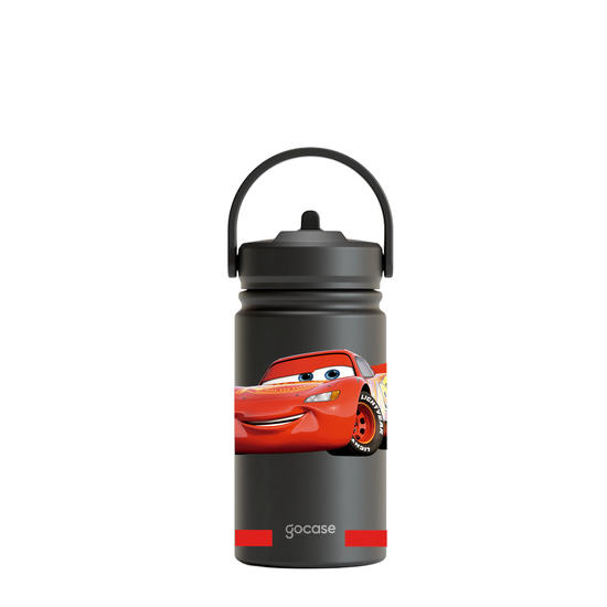 Garrafa Térmica Mini + Ebook - Carros - McQueen Classic