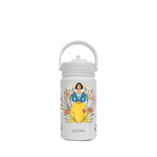 Garrafa Térmica Mini - Branca de Neve - Era Uma Vez...