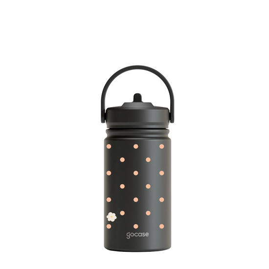 Garrafa Térmica Mini + Ebook - Mickey & Amigos - Minnie - Buquê de Flores