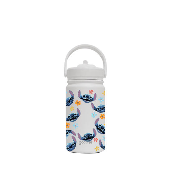 Garrafa Térmica Mini - Lilo e Stitch - Rostinhos e Flores
