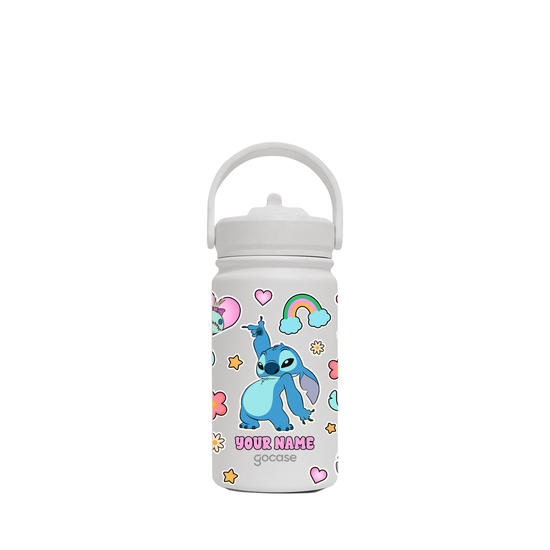 Insulated Water Bottle Mini + Ebook - Garrafa Térmica Mini + Ebook - Lilo & Stitch - Stickers Cute