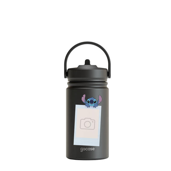 Garrafa Térmica Mini + Ebook - Lilo & Stitch - Picture Stitch