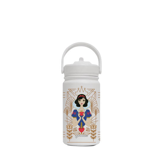 Garrafa Térmica Mini - Princesas - Branca de Neve Lineart Vitral