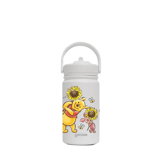 Garrafa Térmica Mini -  Ursinho Pooh - Girassol