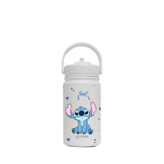 Garrafa Térmica Mini -  Lilo & Stich - Stitch Laços Azuis