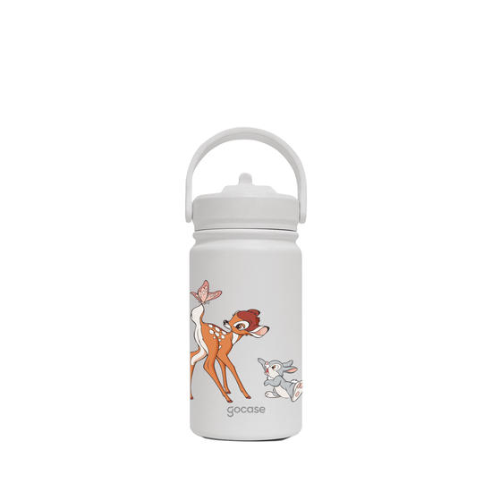 Garrafa Térmica Mini -  Bambi, Tambor e Borboleta