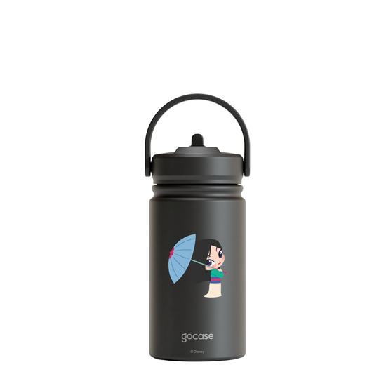 Garrafa Térmica Mini + Ebook - Mulan Cute