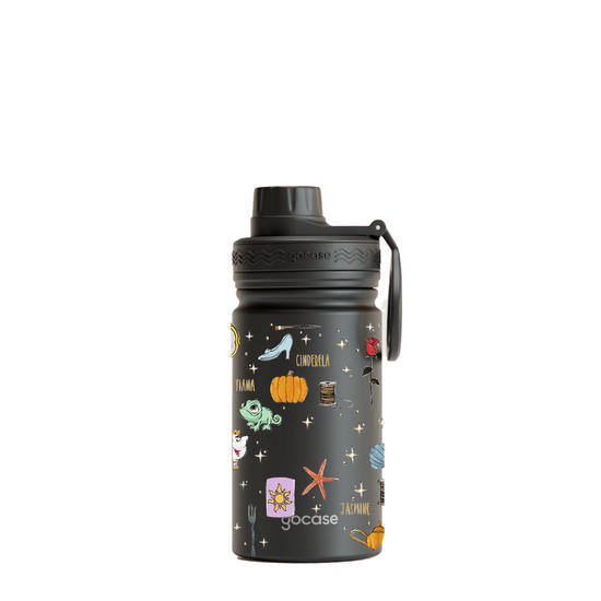 Garrafa Térmica Mini + Ebook - Pattern Princess Elements