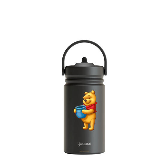 Garrafa Térmica Mini + Ebook - Classic Pooh