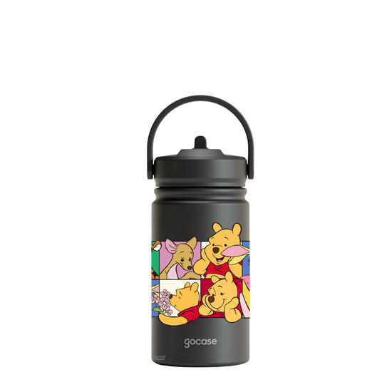 Garrafa Térmica Mini + Ebook - Quadrinhos Turma do Pooh