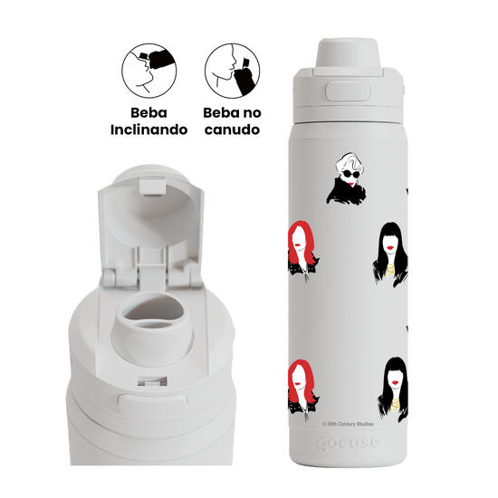 Garrafa Térmica Flip Pro + Ebook - O Diabo Veste Prada - Essência Fashion