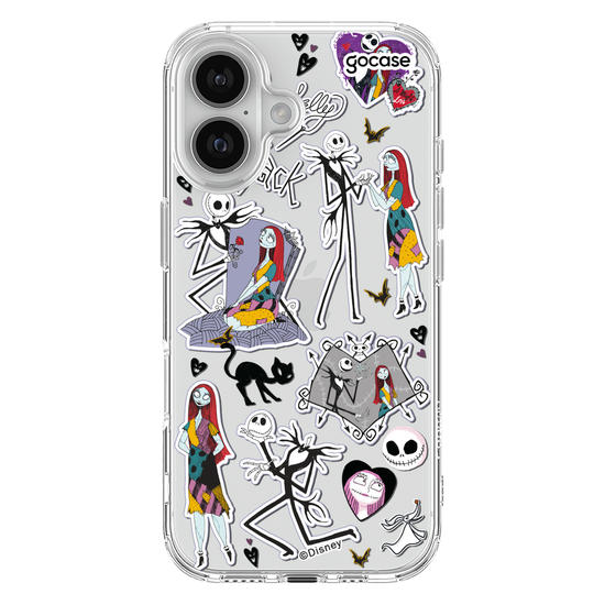Capinha para celular  Jack e Sally - Eternal Love Stickers