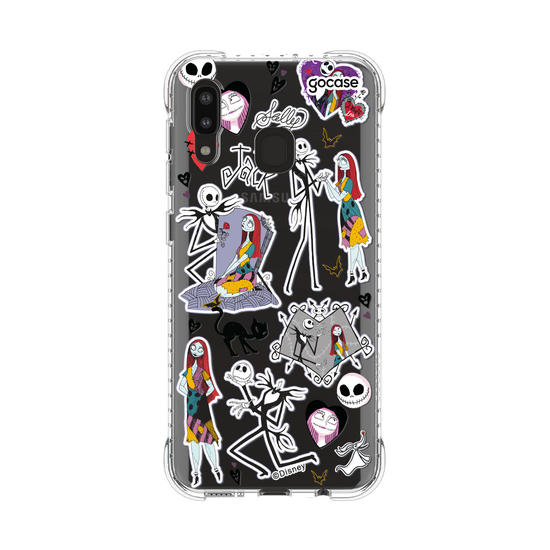 Capinha para celular  Jack e Sally - Eternal Love Stickers