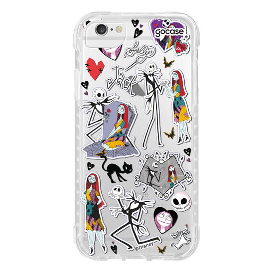 Capinha para celular  Jack e Sally - Eternal Love Stickers