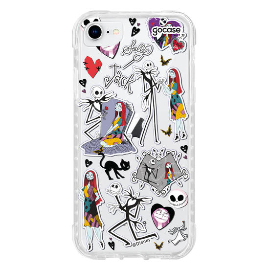 Capinha para celular  Jack e Sally - Eternal Love Stickers