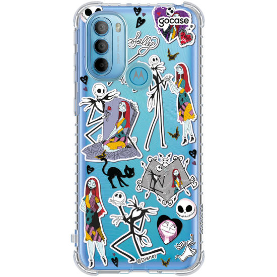 Capinha para celular  Jack e Sally - Eternal Love Stickers