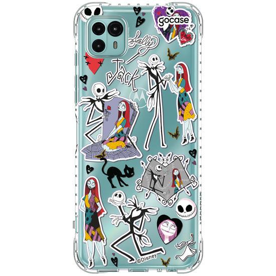 Capinha para celular  Jack e Sally - Eternal Love Stickers