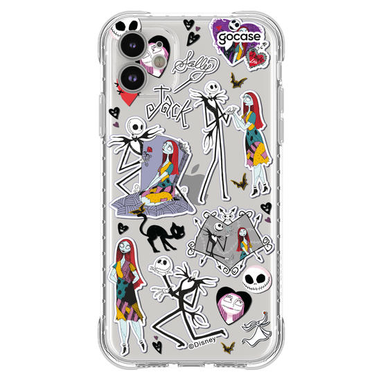Capinha para celular  Jack e Sally - Eternal Love Stickers