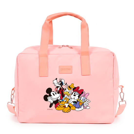 Bolsa Joy Pro Rosa  - Turma do Mickey