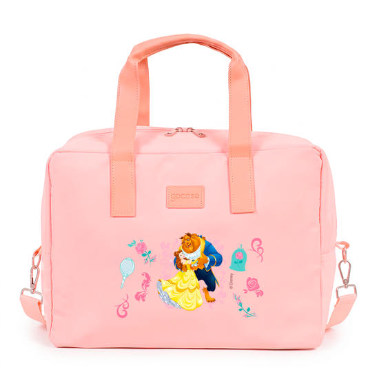 Bolsa Joy Pro Rosa - A Bela e a Fera com Flores