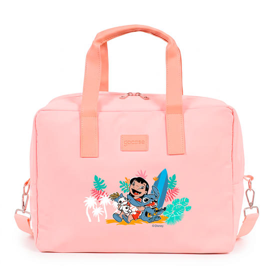 Bolsa Joy Pro Rosa  - Lilo e Stitch - Best Friends