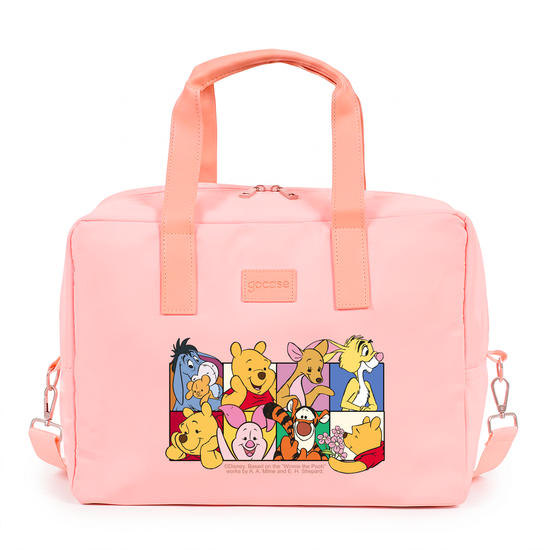 Bolsa Joy Pro Rosa  - Quadrinhos da Turma do Pooh