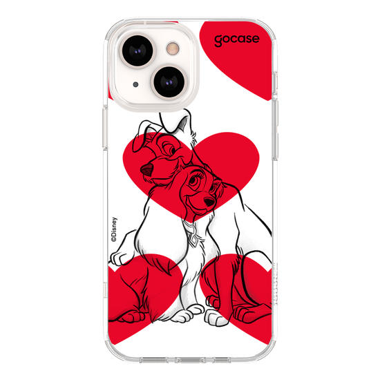 Capinha para celular Disney - A Dama e o Vagabundo