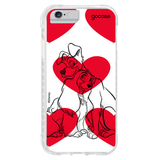 Capinha para celular Disney - A Dama e o Vagabundo