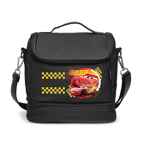 Bolsa Térmica Fruit Pro Preta - Carros - Relâmpago McQueen