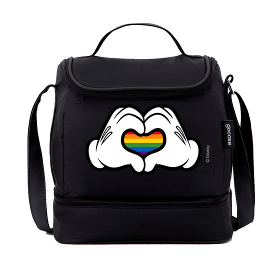  Bolsa Térmica Fruit - Mickey Coração Colorido Pride