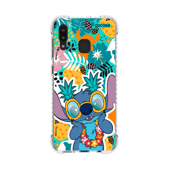 Capinha para celular Lilo & Stitch - Folhagem Turquesa