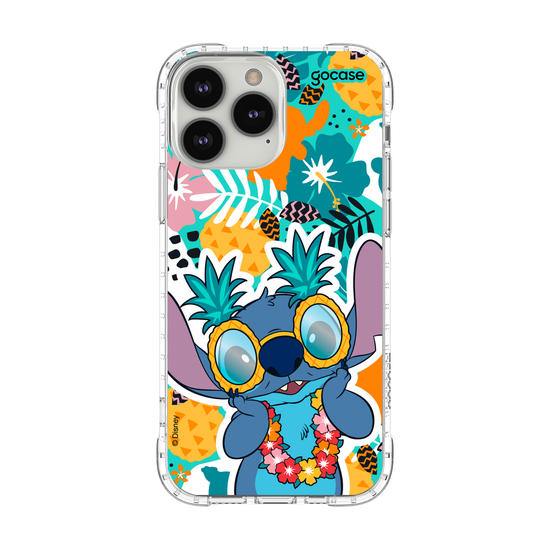 Capinha para celular Lilo & Stitch - Folhagem Turquesa