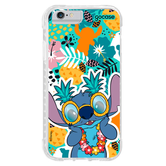 Capinha para celular Lilo & Stitch - Folhagem Turquesa