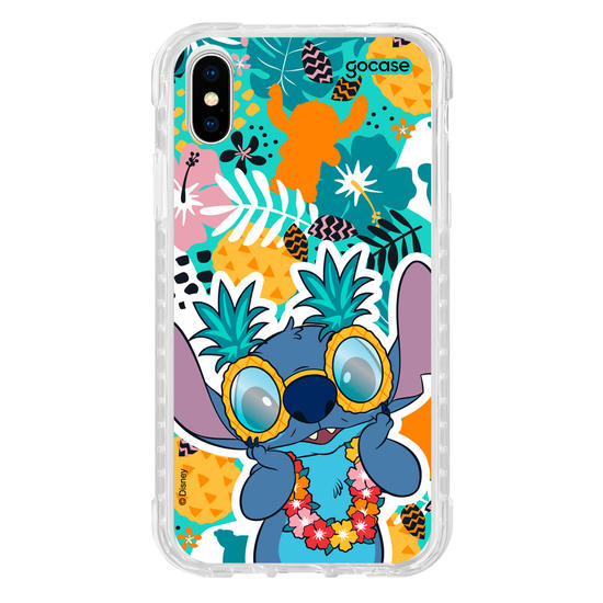 Capinha para celular Lilo & Stitch - Folhagem Turquesa