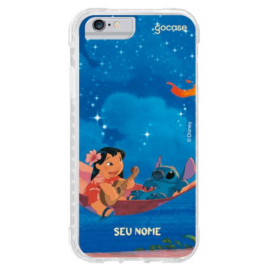 Capinha para celular Lilo & Stitch - Música Havaiana