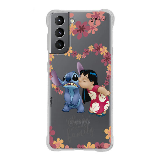 Capinha para celular Lilo & Stitch - Ohana é amor
