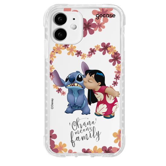 Capinha para celular Lilo & Stitch - Ohana é amor